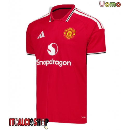 Manchester United Bryan Mbeumo #19 Prima Maglia 2026-27 Manica Corta
